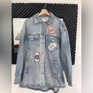 Acne Studios Classic Blue Denim Jacket